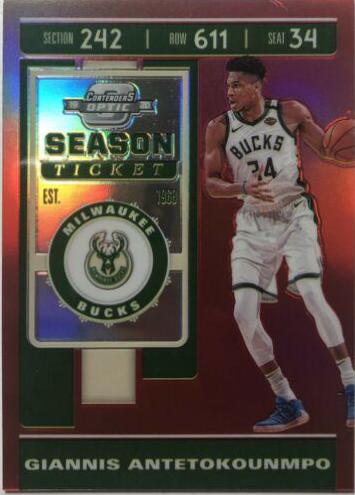 Giannis Antetokounmpo [Red] #84