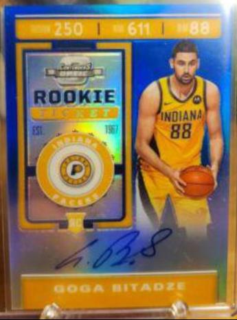 Goga Bitadze [Autograph Blue] #114
