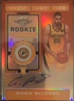Goga Bitadze [Autograph] #114