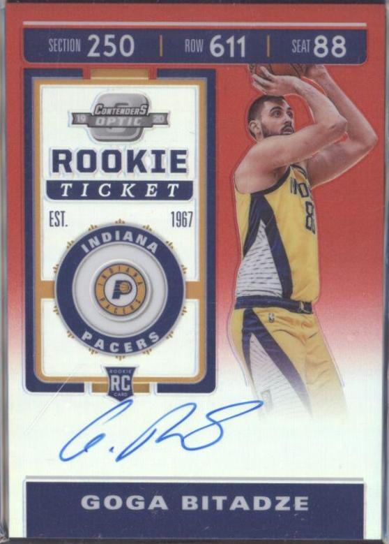 Goga Bitadze [SP Autograph Red] #114