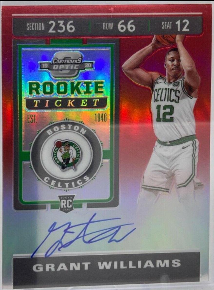 Grant Williams [Autograph Red] #124