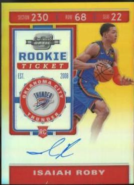 Isaiah Roby [Autograph Gold] #134
