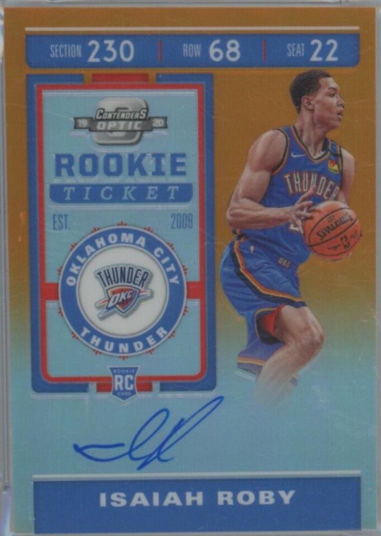 Isaiah Roby [SP Autograph Orange] #134