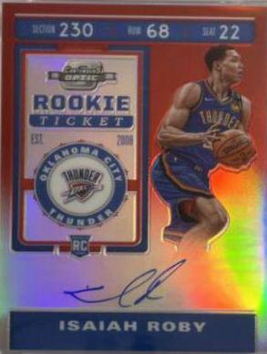 Isaiah Roby [SP Autograph Red] #134