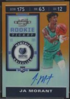 JA Morant [Autograph Orange] #106