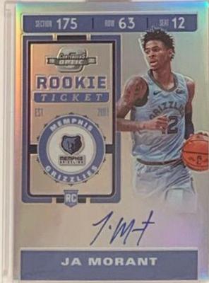 JA Morant [Autograph] #106