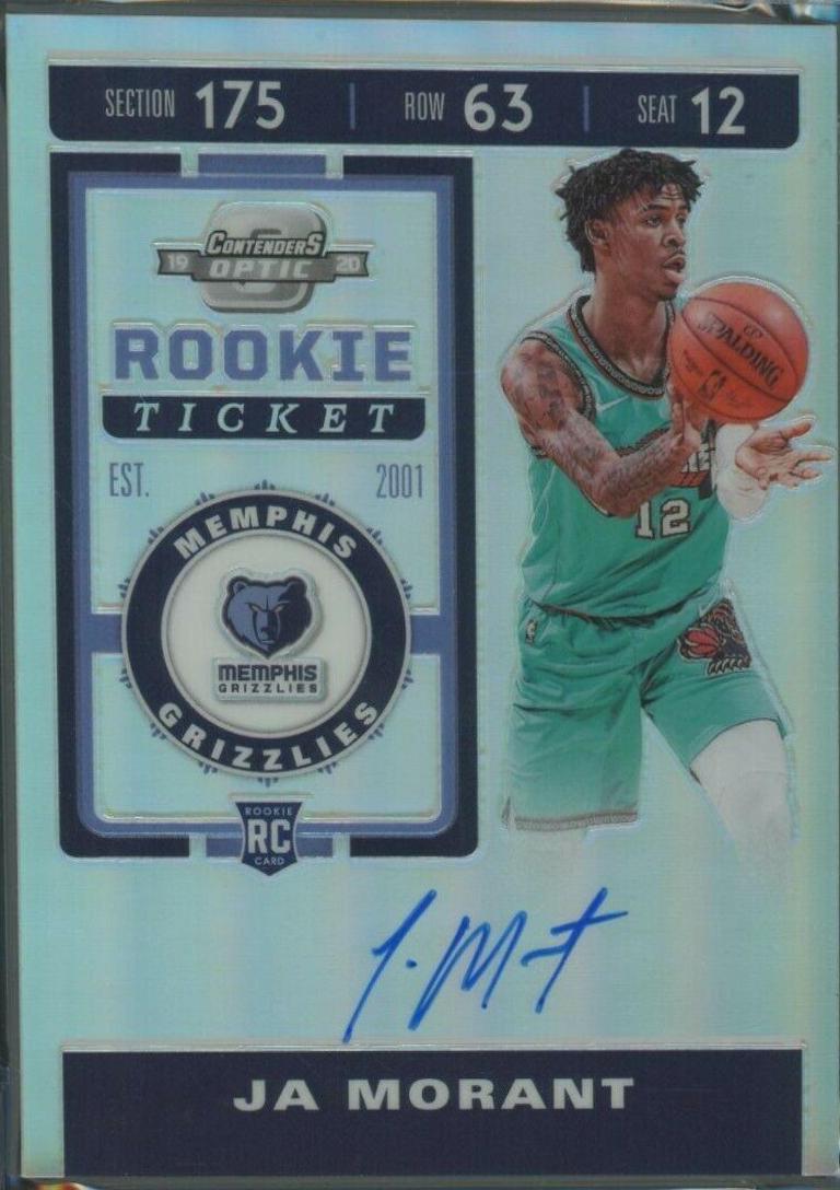 JA Morant [SP Autograph] #106