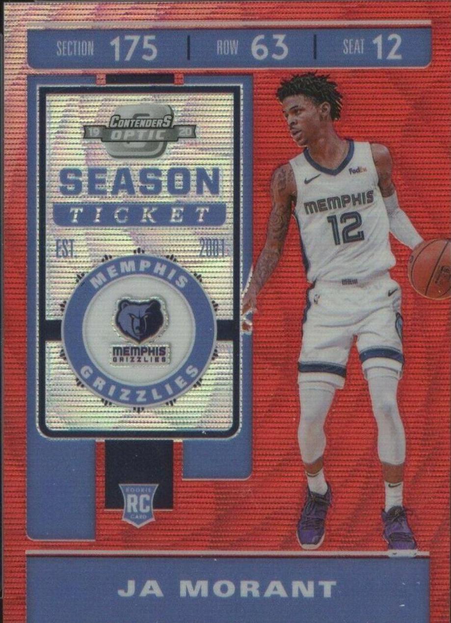 JA Morant [Variation Red Wave] #106