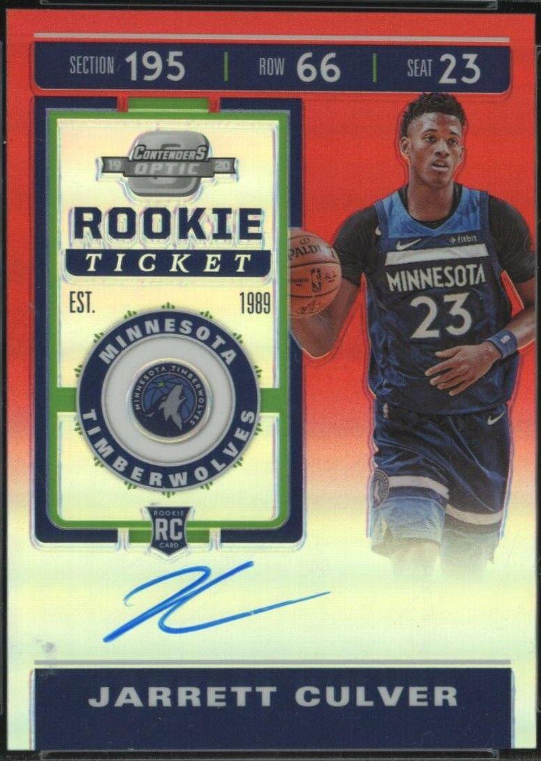 Jarrett Culver [Autograph Red] #116