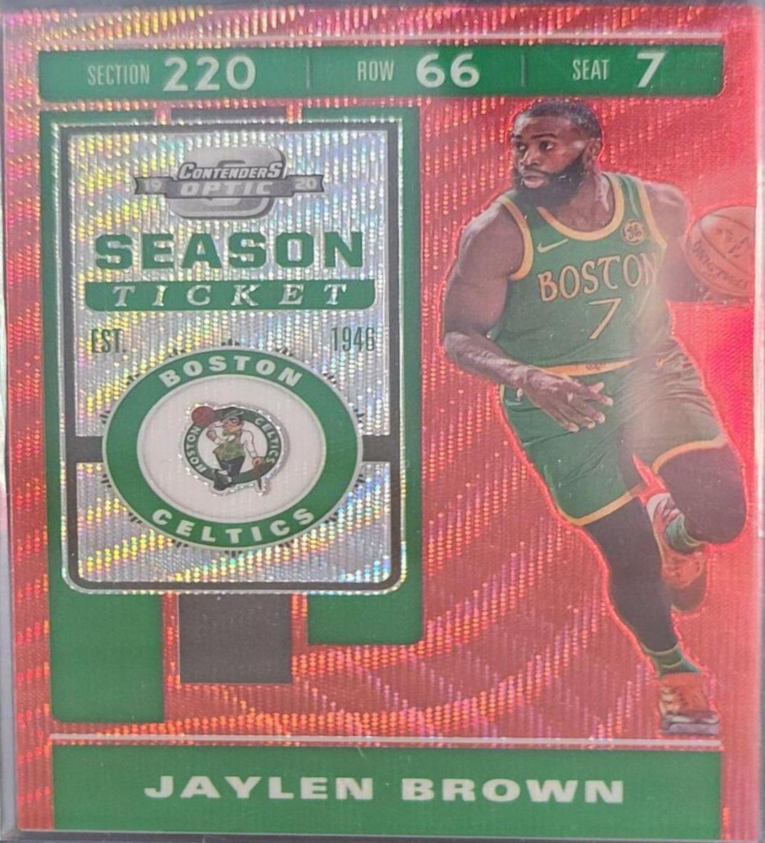 Jaylen Brown [Red Wave] #24