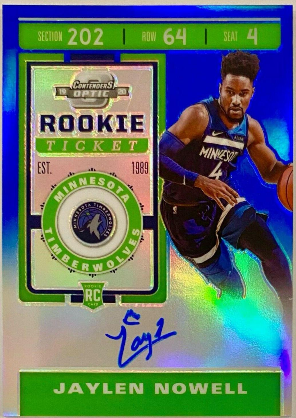 Jaylen Nowell [Autograph Blue] #136