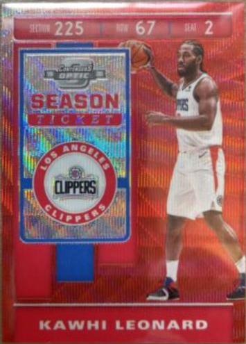 Kawhi Leonard [Red Wave] #87
