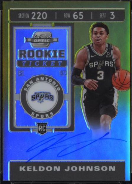 Keldon Johnson [Autograph Gold] #107