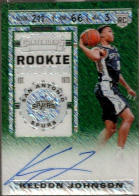Keldon Johnson [Autograph] #107