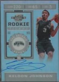 Keldon Johnson [SP Autograph] #107