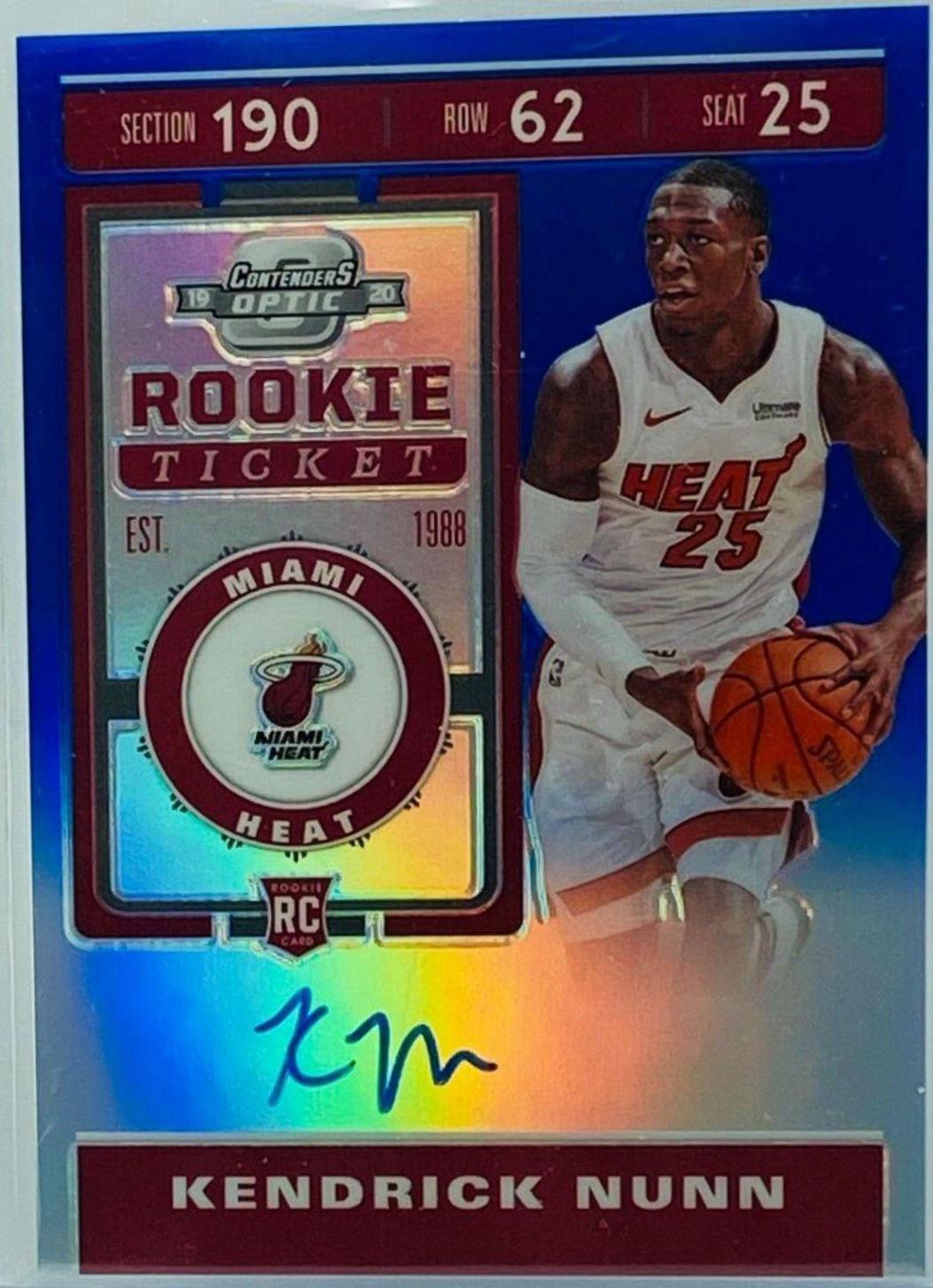 Kendrick Nunn [Autograph Blue] #117