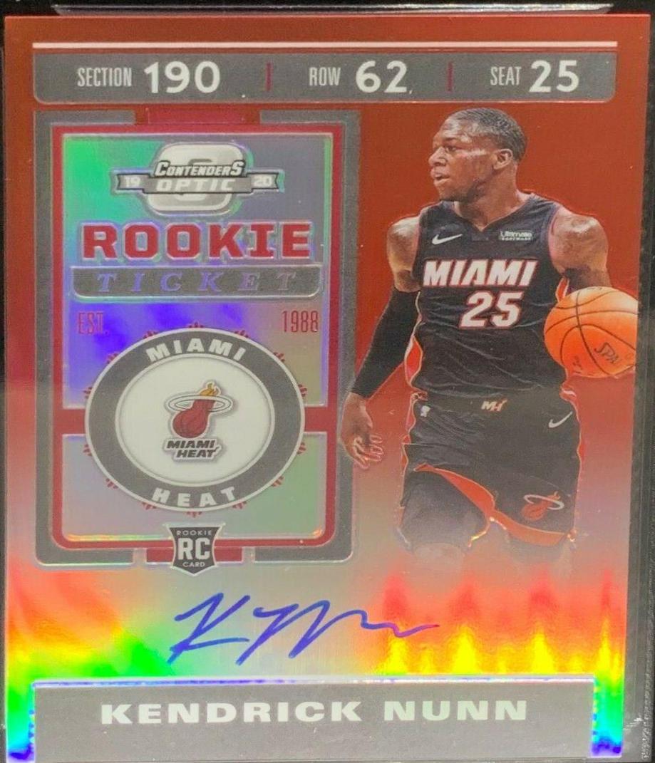 Kendrick Nunn [SP Autograph Red] #117