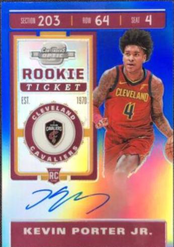 Kevin Porter Jr. [SP Autograph Blue] #127
