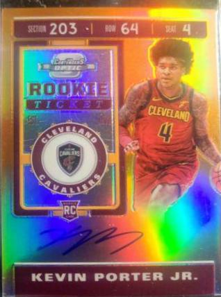 Kevin Porter Jr. [SP Autograph Orange] #127
