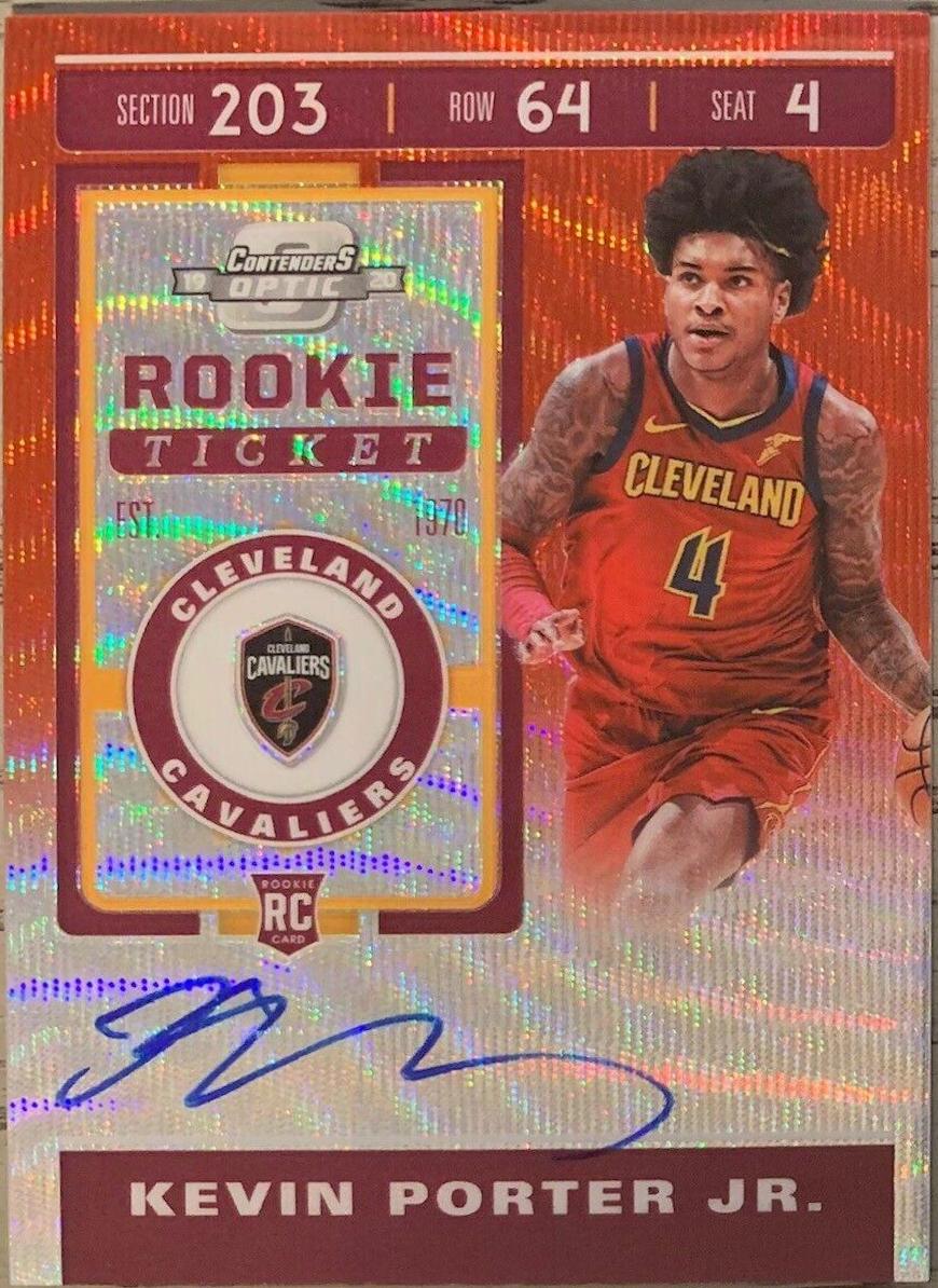 Kevin Porter Jr. [SP Autograph Red Wave] #127