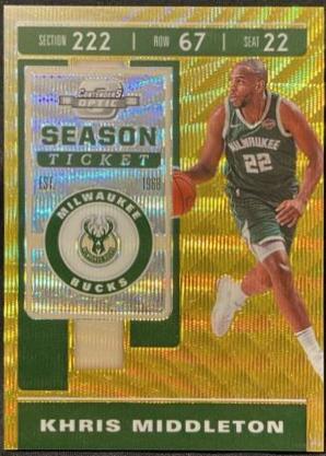 Khris Middleton [Gold Wave] #20