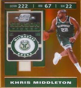 Khris Middleton [Orange] #20