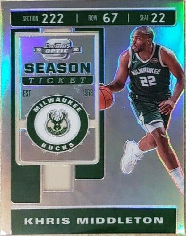 Khris Middleton [Silver] #20