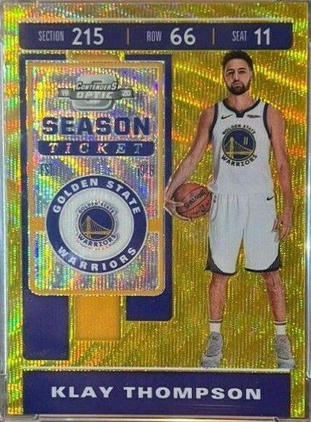 Klay Thompson [Gold Wave] #80