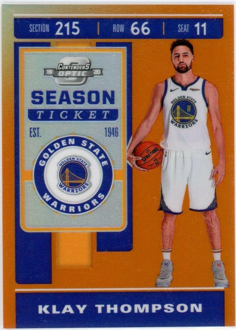 Klay Thompson [Orange] #80