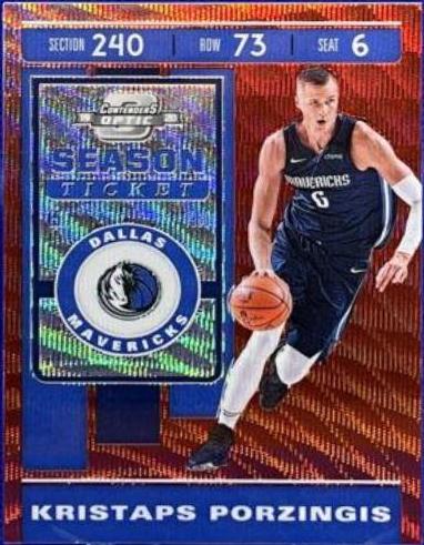 Kristaps Porzingis [Red Wave] #28