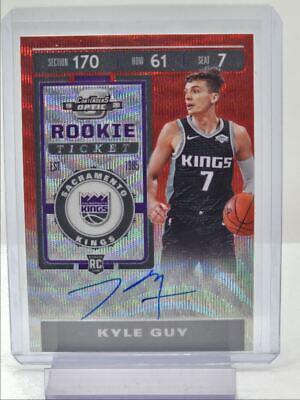 Kyle Guy [SP Autograph Red Wave] #137