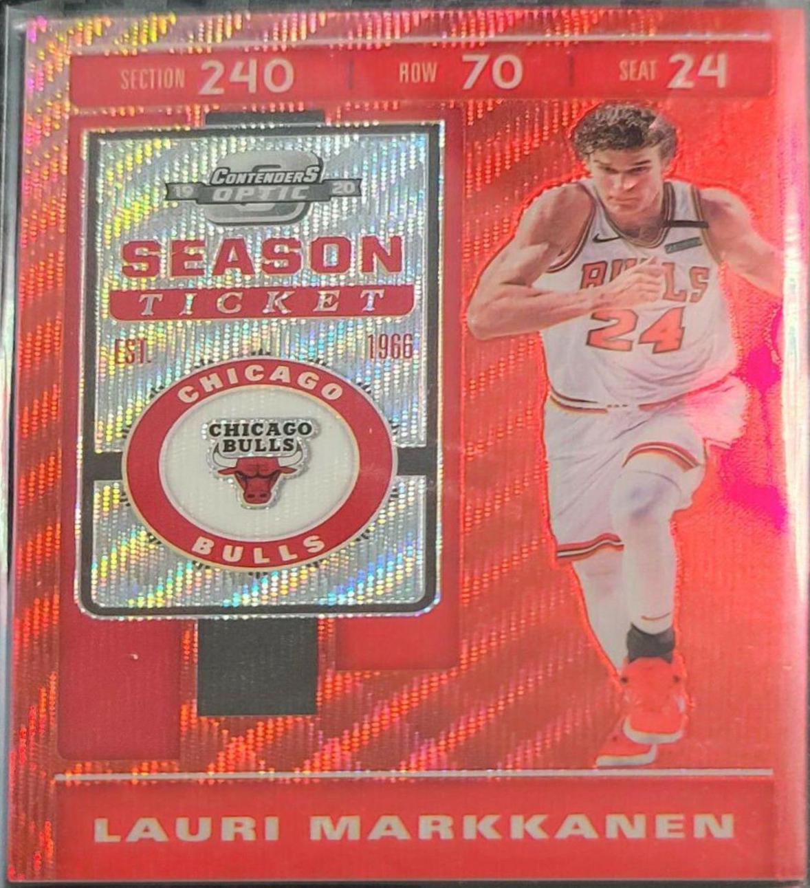 Lauri Markkanen [Red Wave] #66