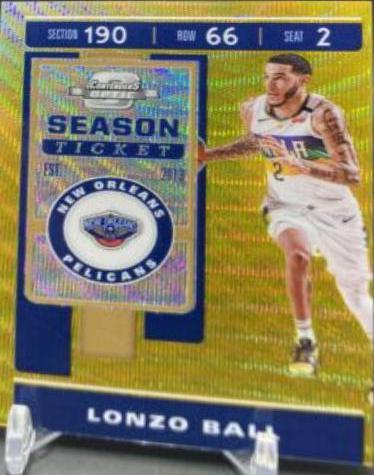 Lonzo Ball [Gold Wave] #69