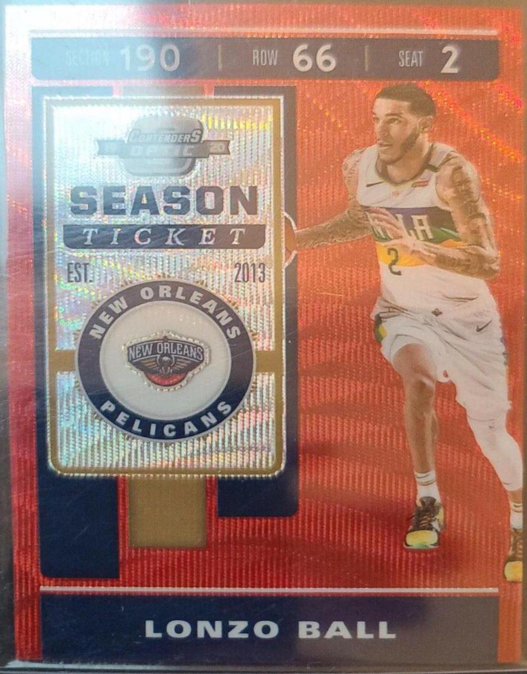 Lonzo Ball [Red Wave] #69