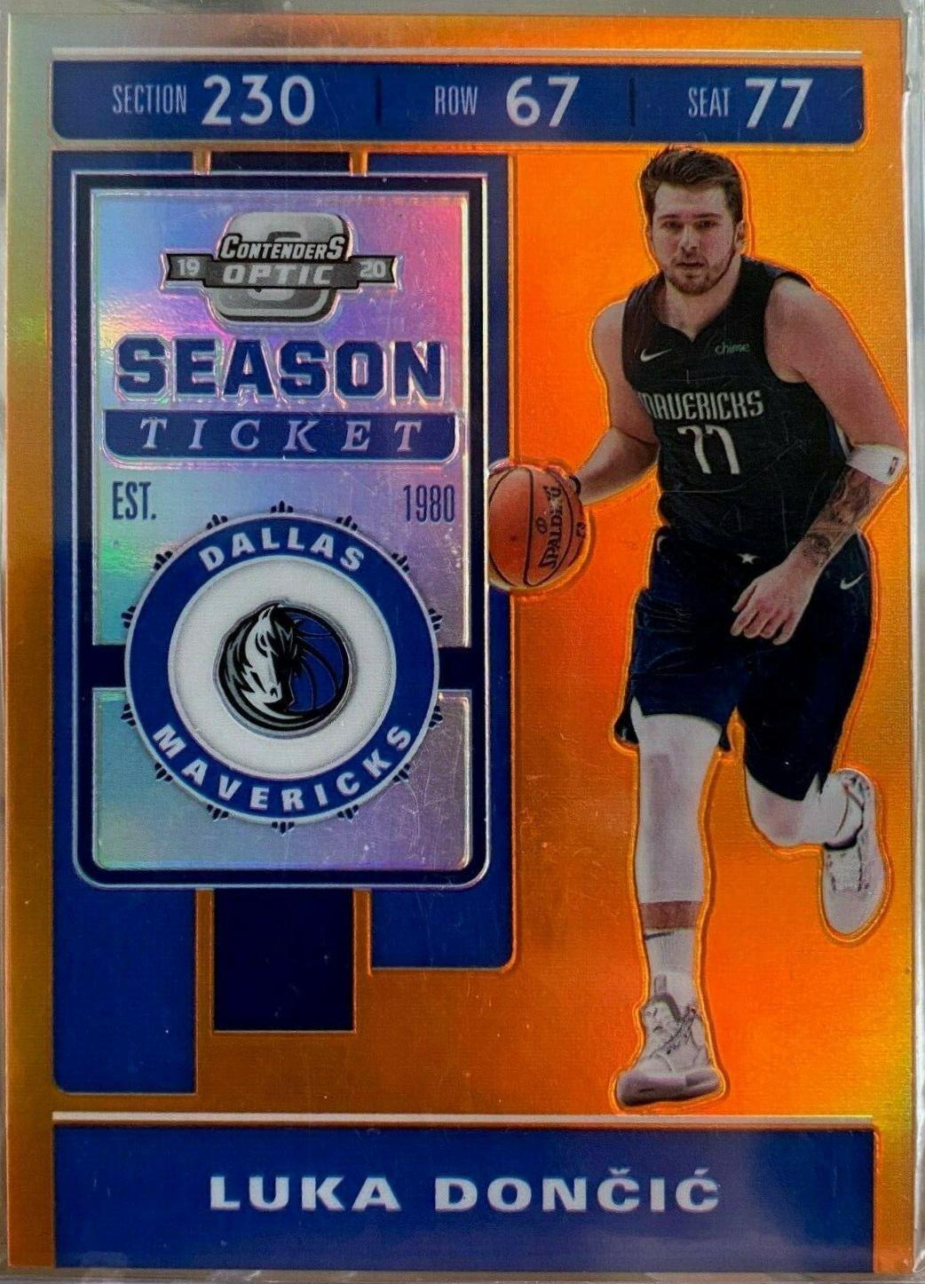 Luka Doncic [Orange] #34