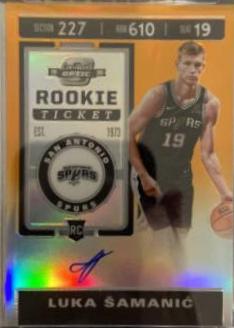 Luka Samanic [Autograph Orange] #119