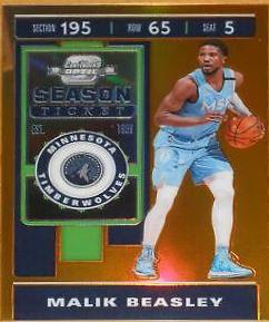 Malik Beasley [Orange] #37