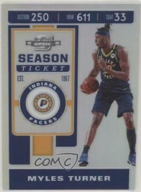 Myles Turner [Silver] #31