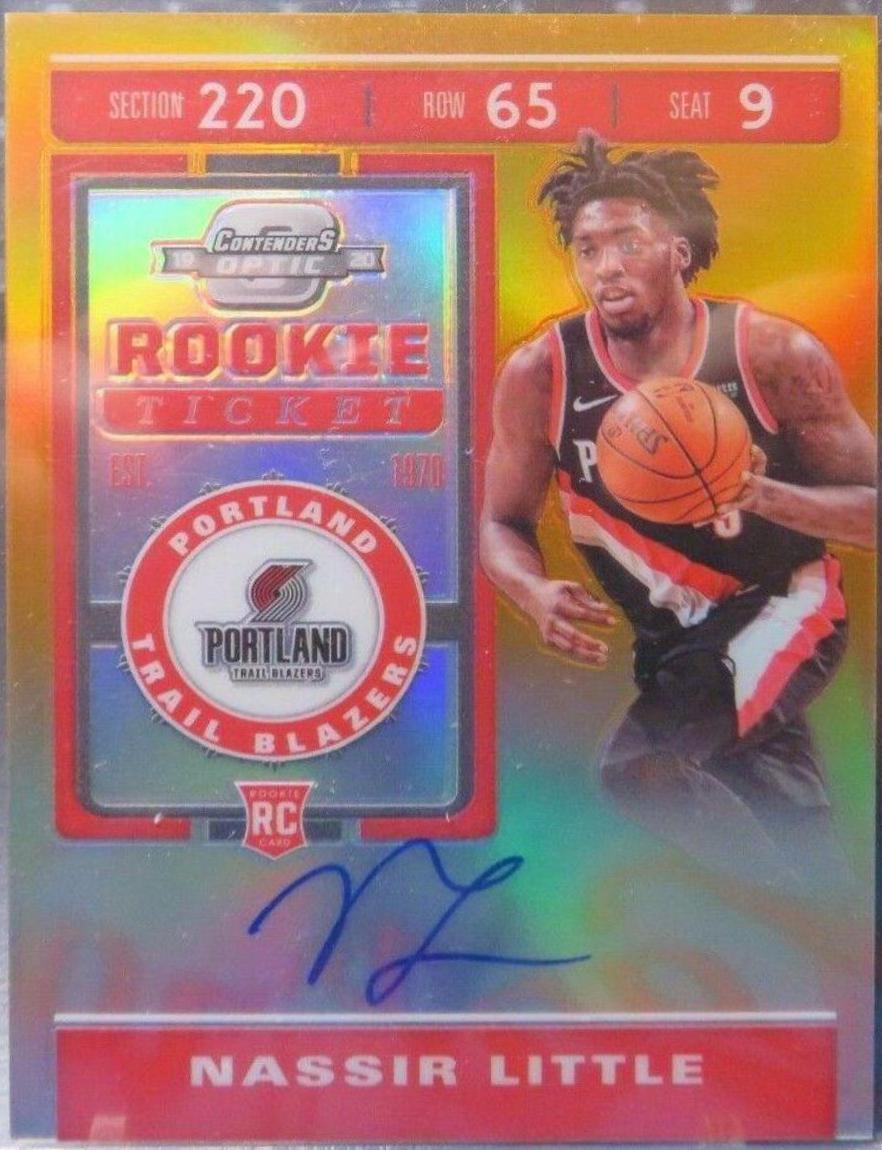Nassir Little [Autograph Orange] #101