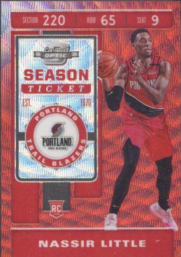 Nassir Little [Autograph Red Wave] #101