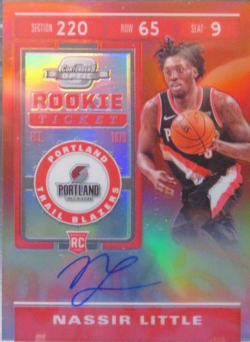 Nassir Little [Autograph Red] #101