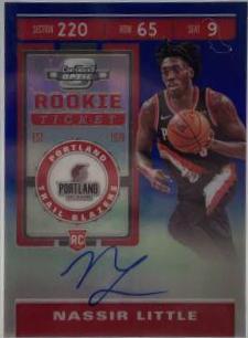 Nassir Little [SP Autograph Blue] #101