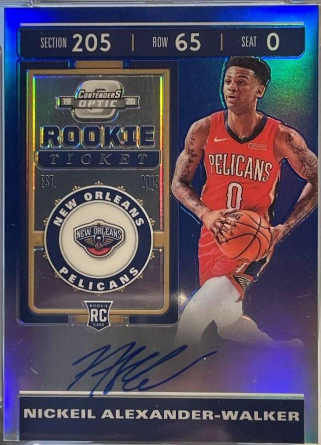 Nickeil Alexander Walker [Autograph Blue] #111