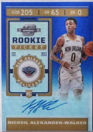 Nickeil Alexander Walker [SP Autograph Blue] #111