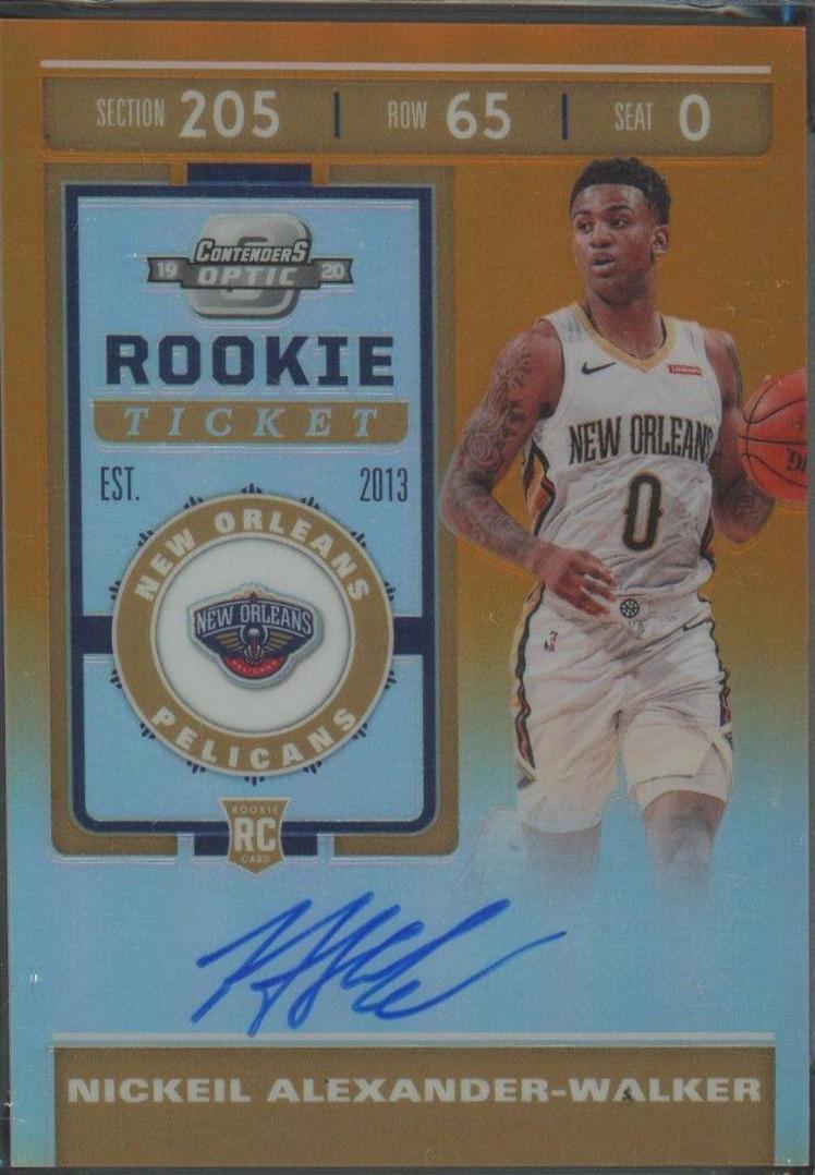 Nickeil Alexander Walker [SP Autograph Orange] #111