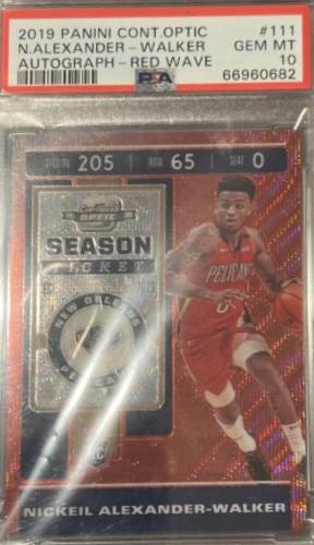 Nickeil Alexander Walker [Variation Red Wave] #111
