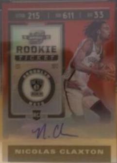 Nicolas Claxton [Autograph Red] #121