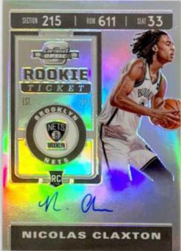 Nicolas Claxton [Autograph] #121