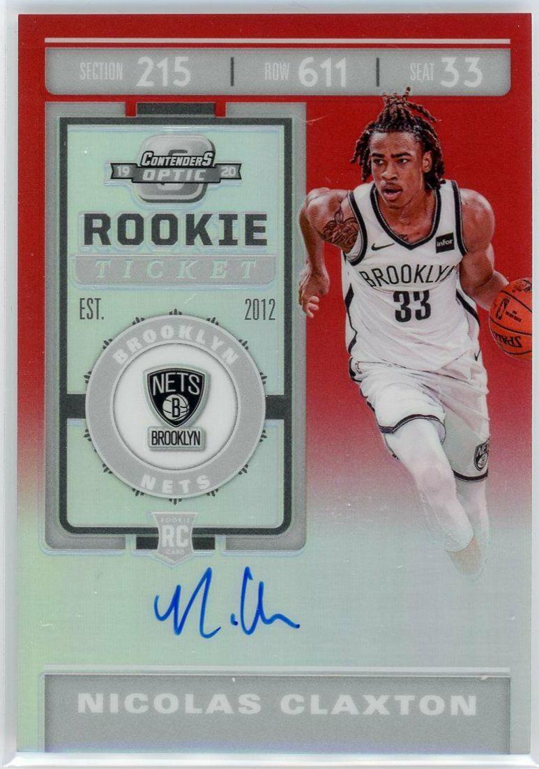 Nicolas Claxton [SP Autograph Red] #121
