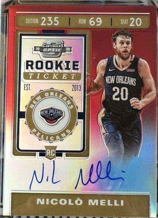 Nicolo Melli [Autograph Red] #131